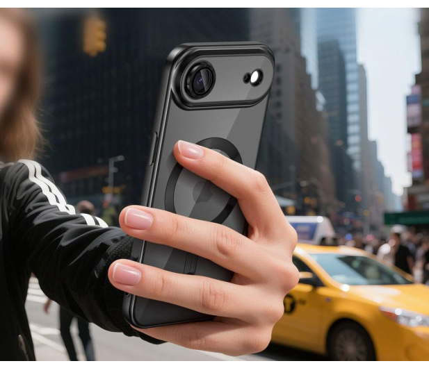 Tech-Protect Magflex Magsafe do Iphone 17 Air Shiny Black - 1359670 - zdjęcie 3